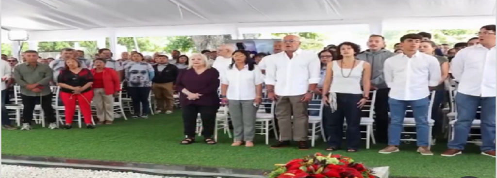 Mandataria Encargada encabeza acto de homenaje a Jorge Rodríguez (padre)