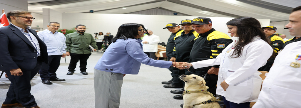 Gobierno Venezolano condecora Brigada de Salvamento y Rescate de Cuba