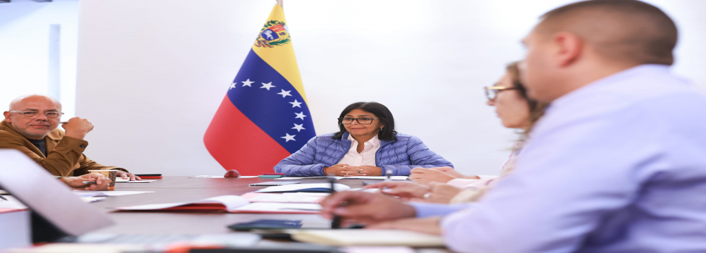 Presidenta Encargada evaluó los avances de la construcción de nuevas viviendas